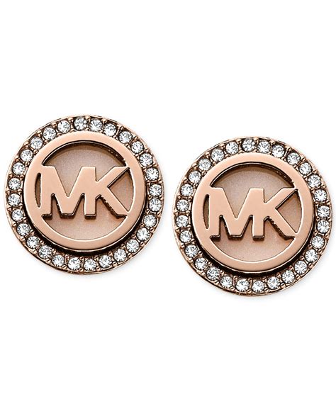 michael kors earrings macy's|michael kors replacement earring backs.